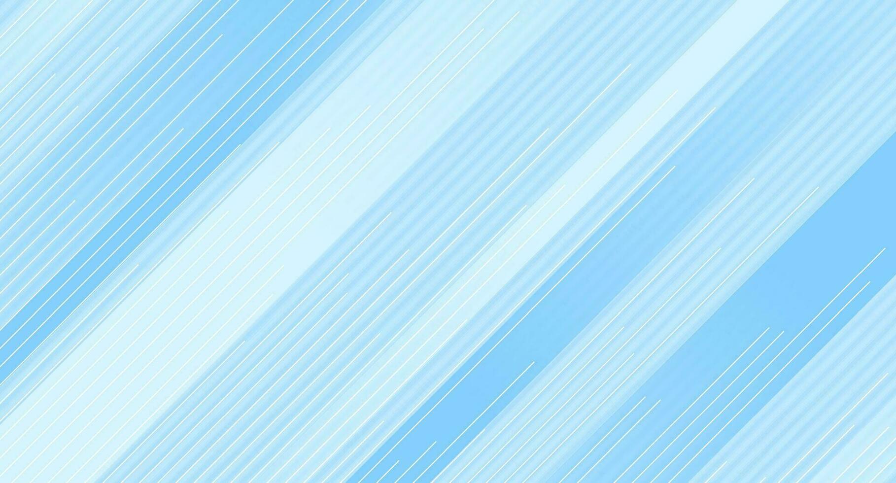 Blue white minimal lines and stripes abstract background vector