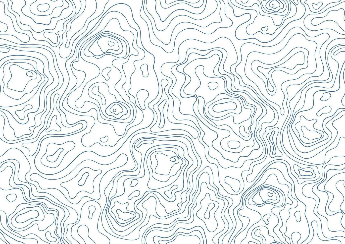 topographic map seamless pattern. Monochrome background with abstract shapes. vector