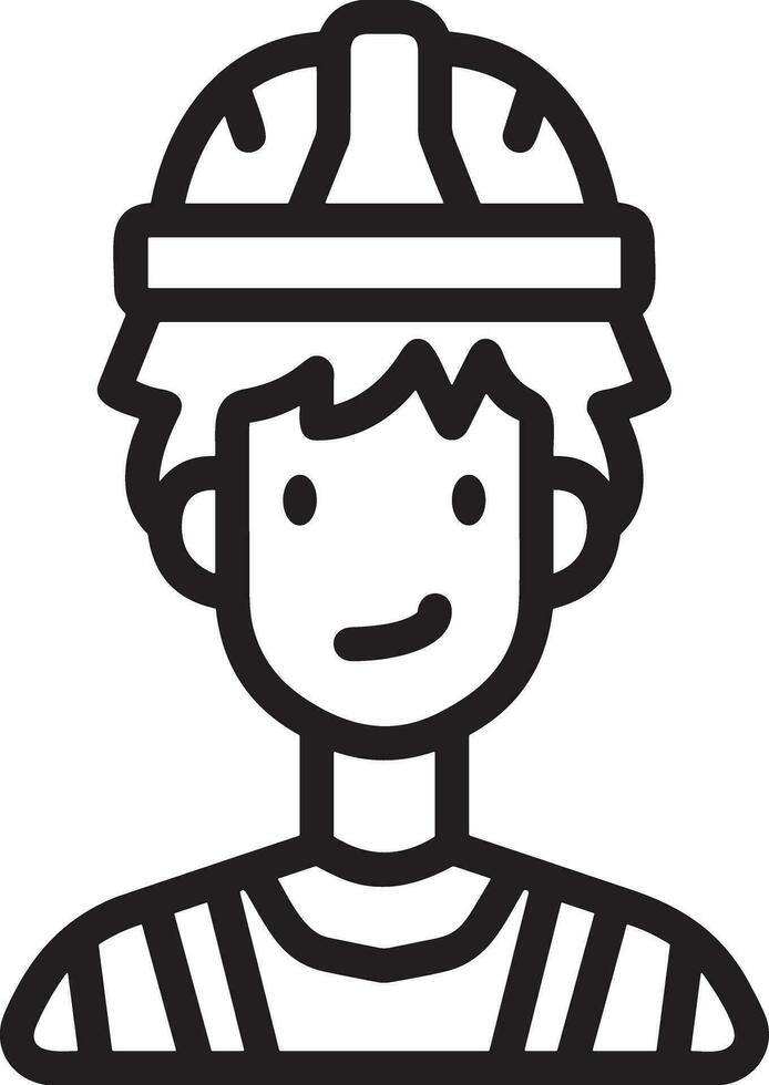 Safety helmet icon symbol image vector. Illustration of the head protector industrial engineer worker design image vector