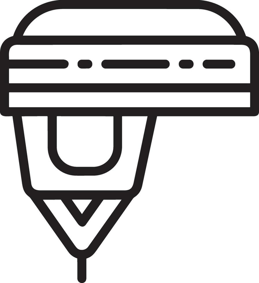 Safety helmet icon symbol image vector. Illustration of the head protector industrial engineer worker design image vector