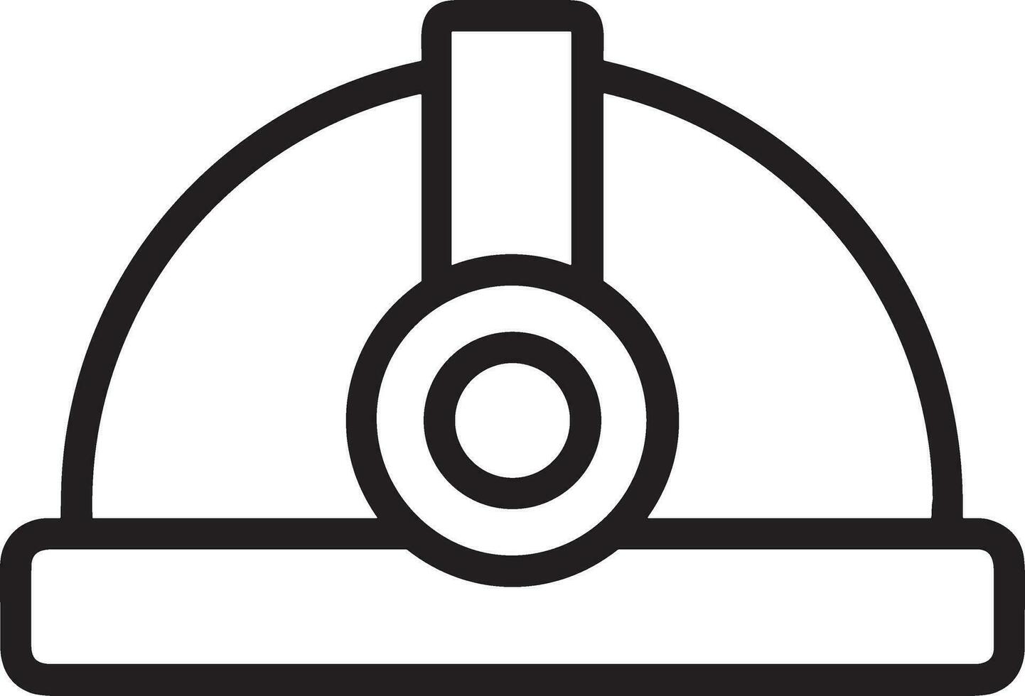 Safety helmet icon symbol image vector. Illustration of the head protector industrial engineer worker design image vector