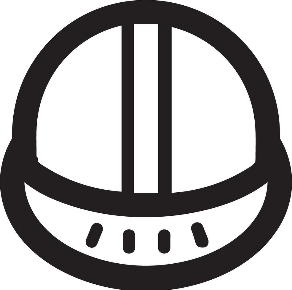 Safety helmet icon symbol image vector. Illustration of the head protector industrial engineer worker design image vector