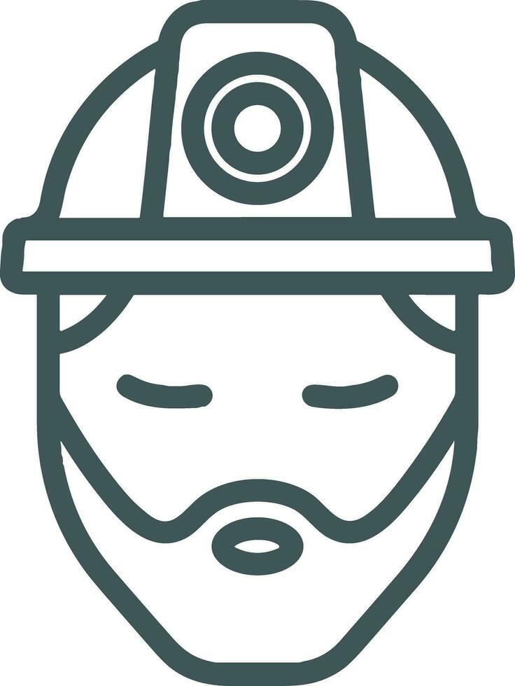 la seguridad casco icono símbolo imagen vector. ilustración de el cabeza protector industrial ingeniero trabajador diseño imagen vector