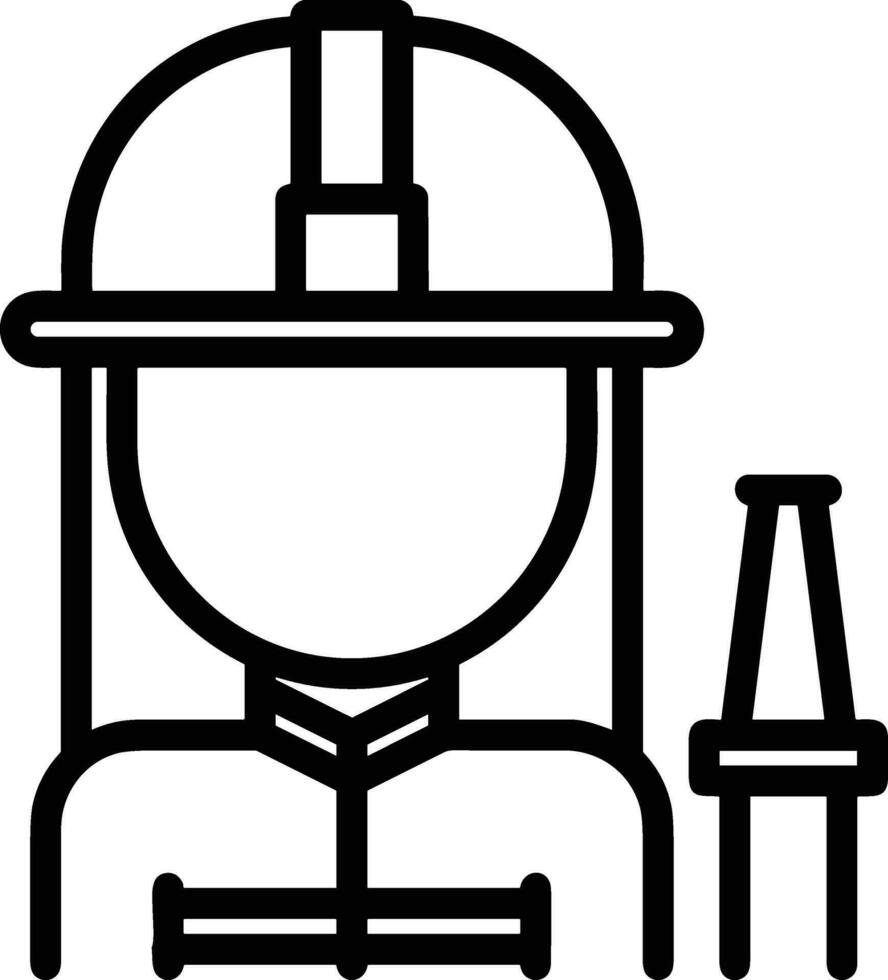 Safety helmet icon symbol image vector. Illustration of the head protector industrial engineer worker design image vector