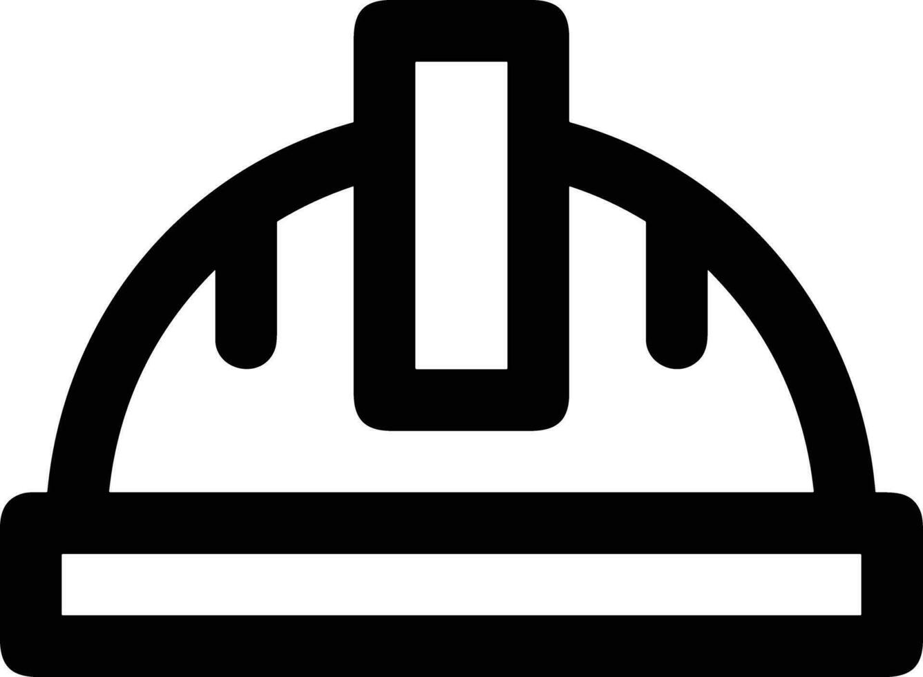 Safety helmet icon symbol image vector. Illustration of the head protector industrial engineer worker design image vector