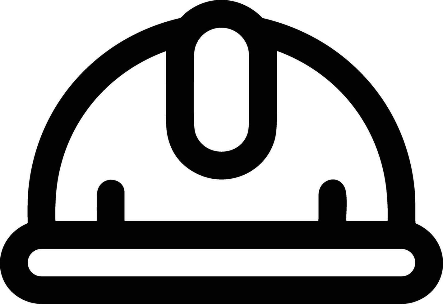 Safety helmet icon symbol image vector. Illustration of the head protector industrial engineer worker design image vector