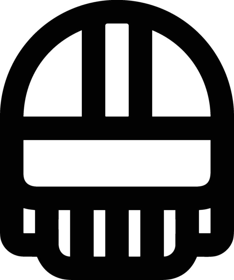 Safety helmet icon symbol image vector. Illustration of the head protector industrial engineer worker design image vector