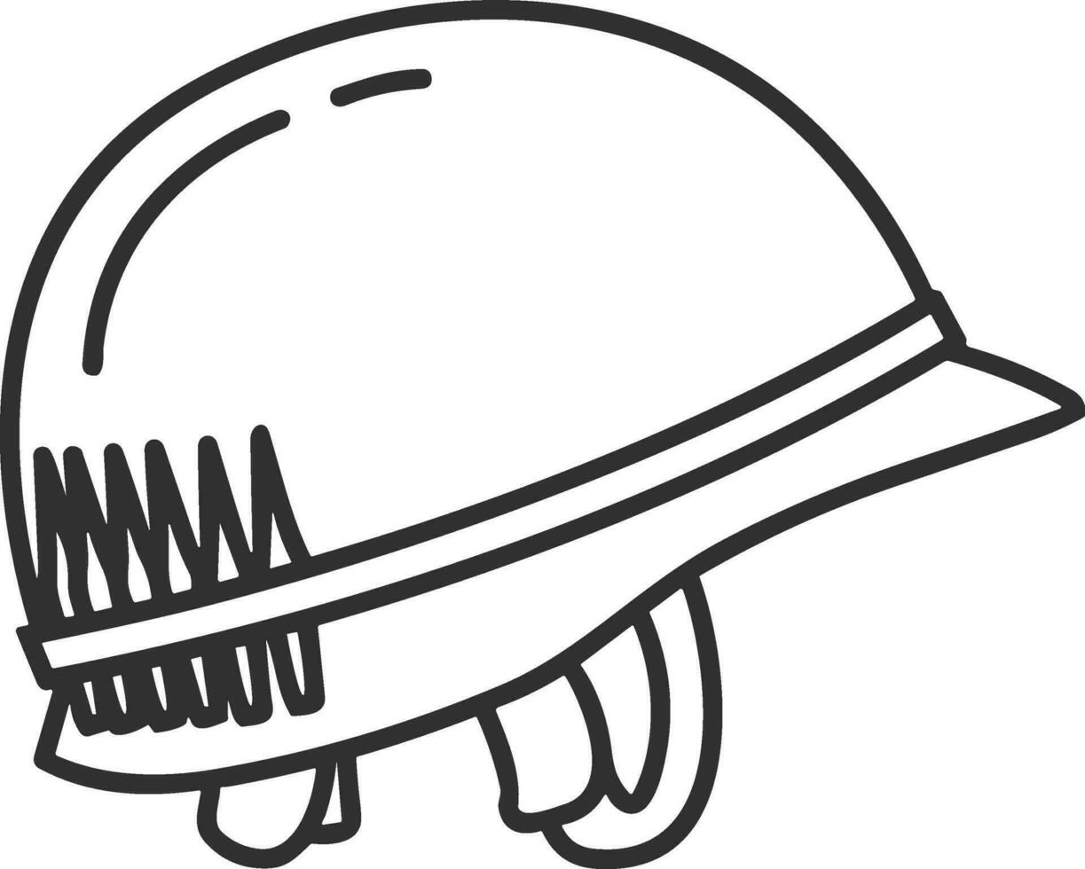 Safety helmet icon symbol image vector. Illustration of the head protector industrial engineer worker design image vector