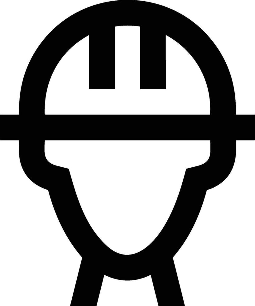 Safety helmet icon symbol image vector. Illustration of the head protector industrial engineer worker design image vector