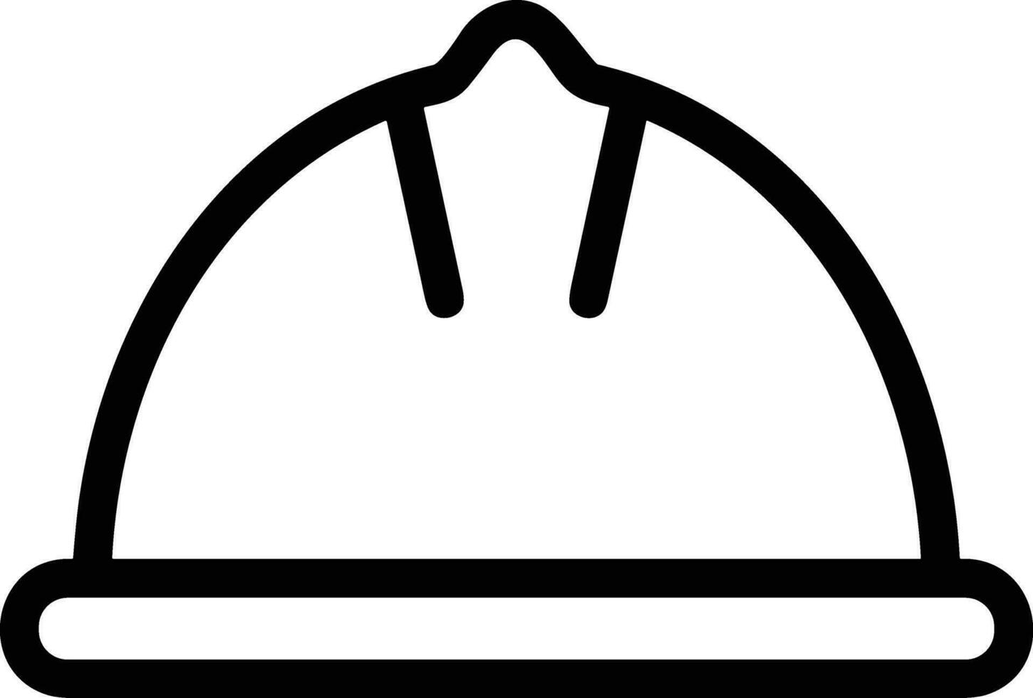 Safety helmet icon symbol image vector. Illustration of the head protector industrial engineer worker design image vector