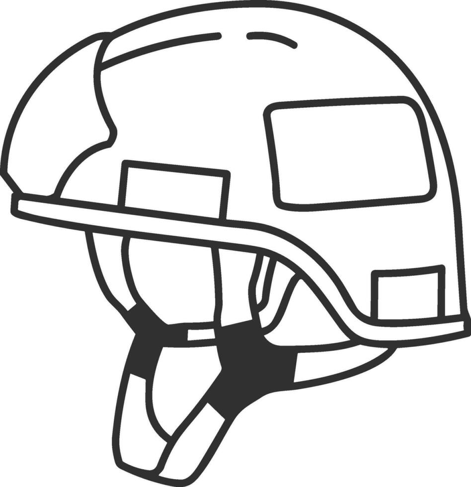 Safety helmet icon symbol image vector. Illustration of the head protector industrial engineer worker design image vector