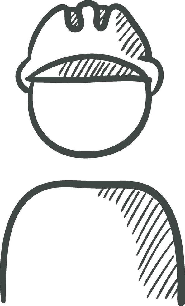 Safety helmet icon symbol image vector. Illustration of the head protector industrial engineer worker design image vector