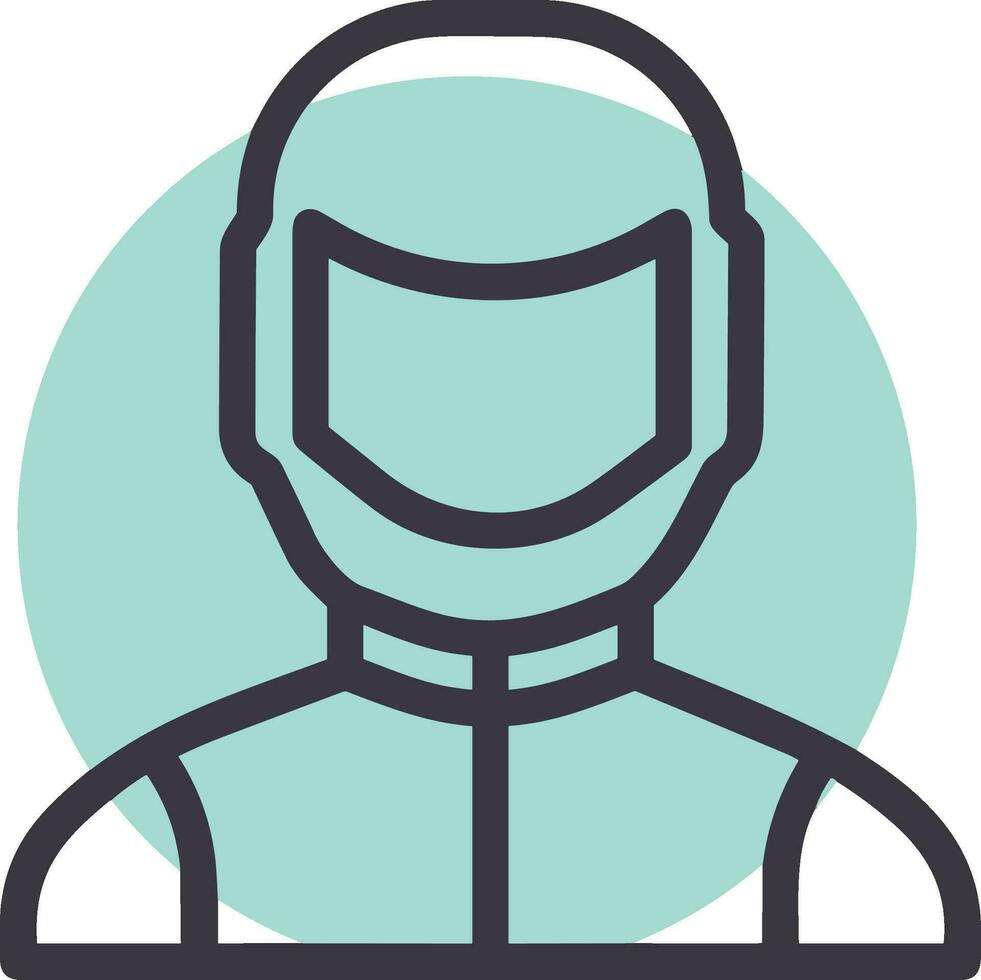 la seguridad casco icono símbolo imagen vector. ilustración de el cabeza protector industrial ingeniero trabajador diseño imagen vector