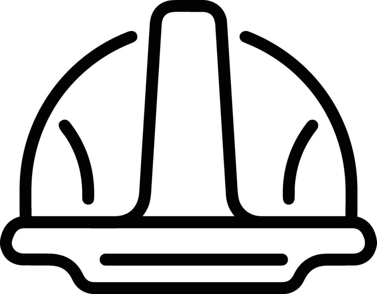 Safety helmet icon symbol image vector. Illustration of the head protector industrial engineer worker design image vector
