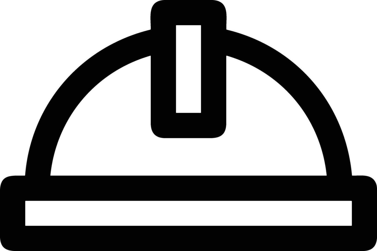 Safety helmet icon symbol image vector. Illustration of the head protector industrial engineer worker design image vector