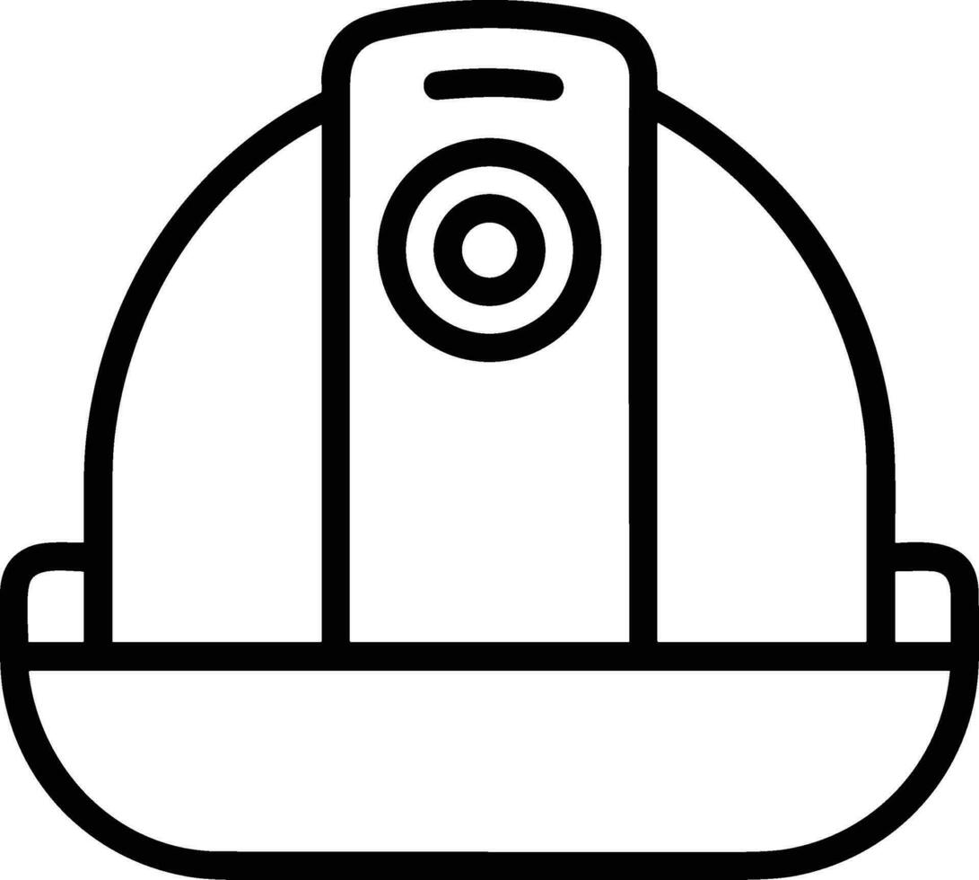 Safety helmet icon symbol image vector. Illustration of the head protector industrial engineer worker design image vector