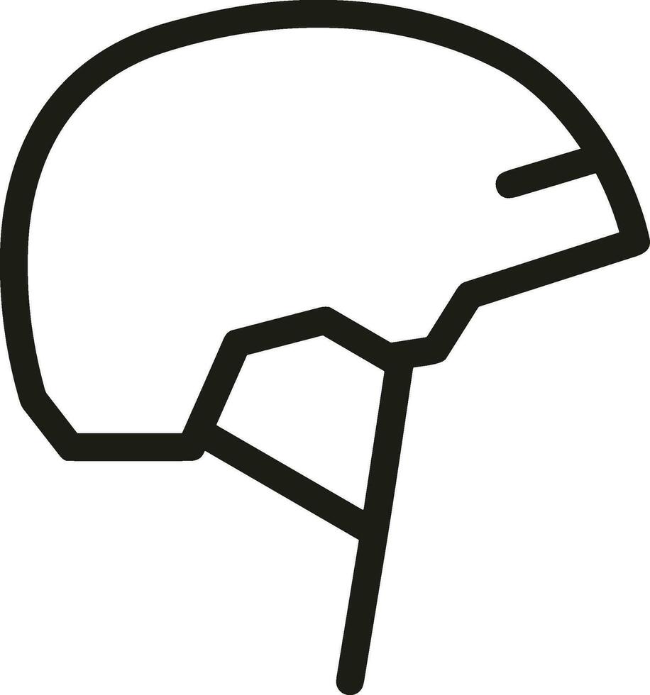 Safety helmet icon symbol image vector. Illustration of the head protector industrial engineer worker design image vector