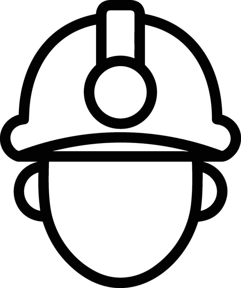 Safety helmet icon symbol image vector. Illustration of the head protector industrial engineer worker design image vector