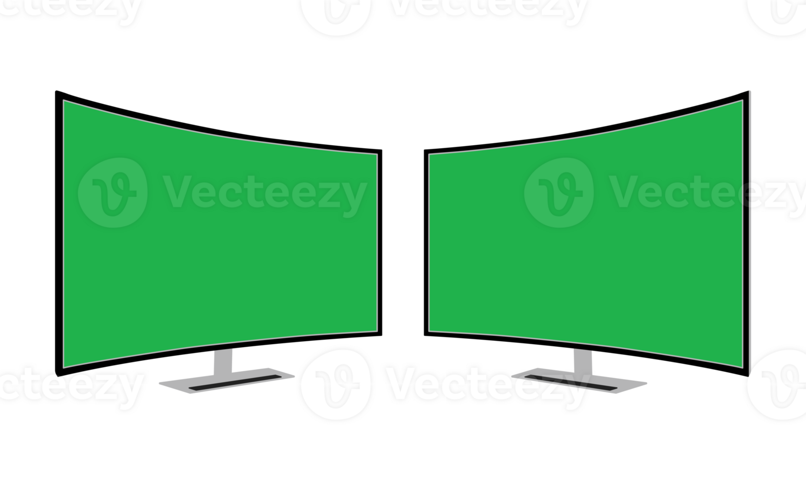 3d Computer Monitor png Datei