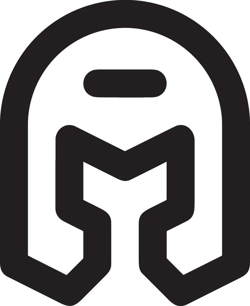 Safety helmet icon symbol image vector. Illustration of the head protector industrial engineer worker design image vector
