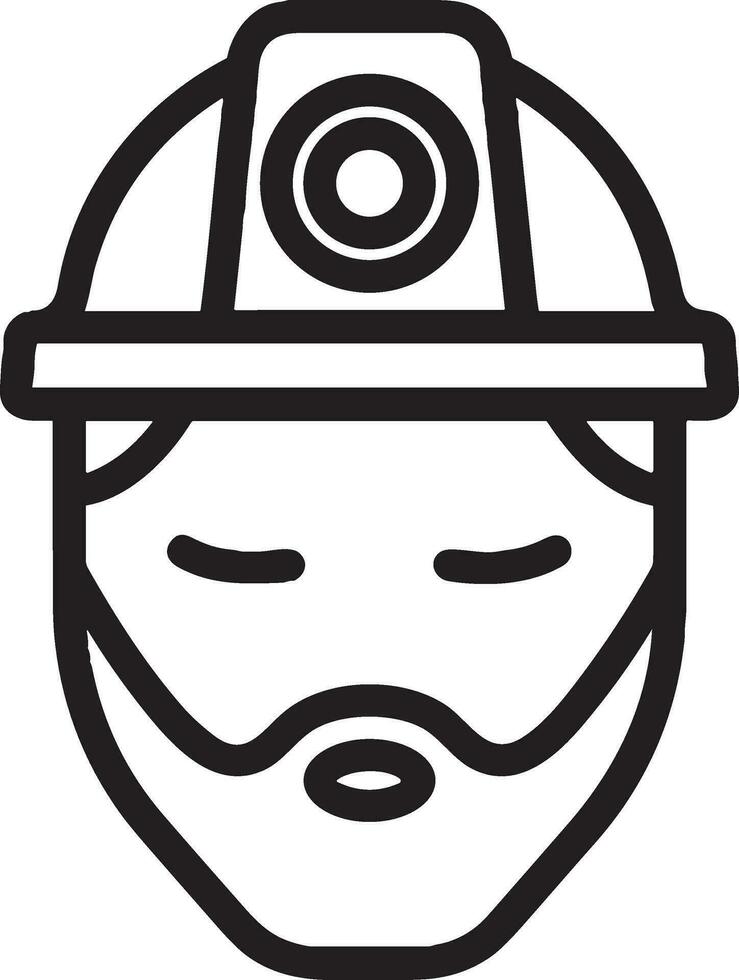 Safety helmet icon symbol image vector. Illustration of the head protector industrial engineer worker design image vector