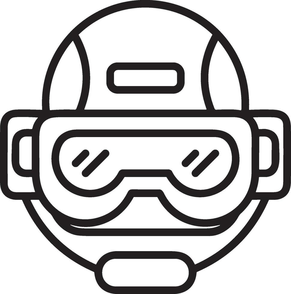 Safety helmet icon symbol image vector. Illustration of the head protector industrial engineer worker design image vector