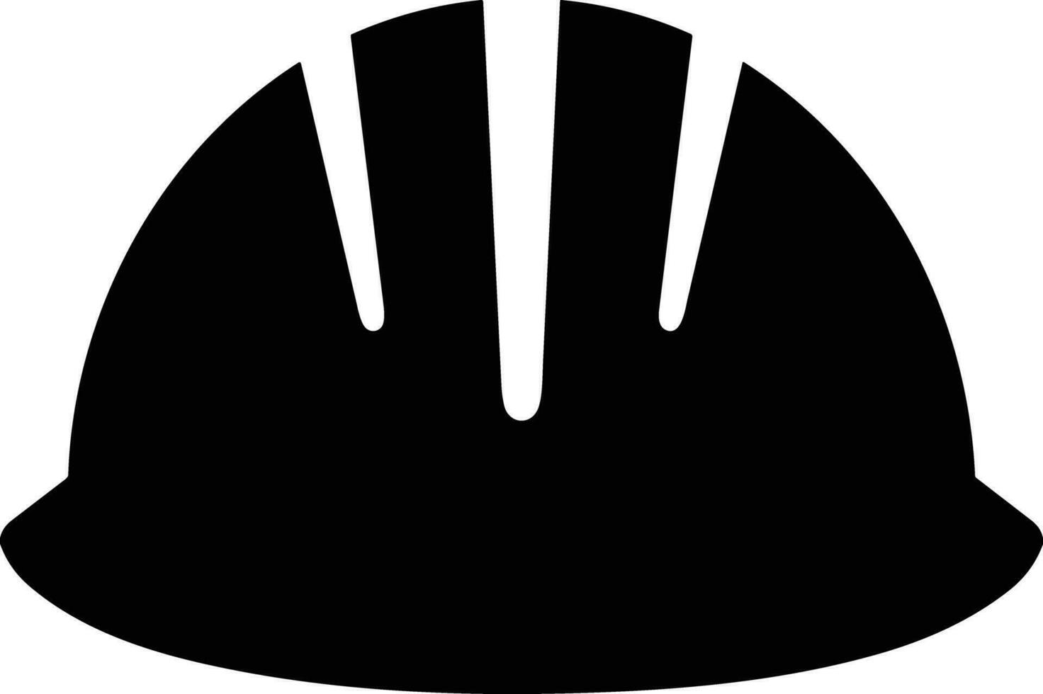 Safety helmet icon symbol image vector. Illustration of the head protector industrial engineer worker design image vector