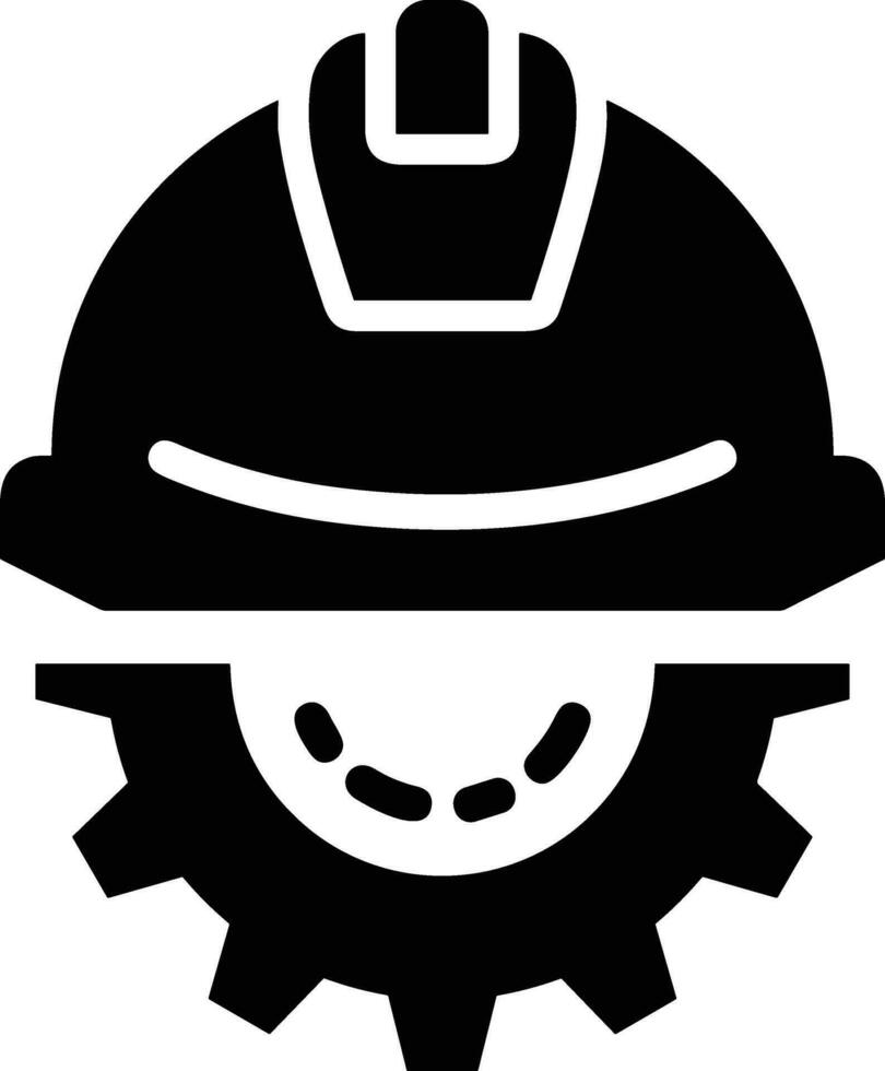 Safety helmet icon symbol image vector. Illustration of the head protector industrial engineer worker design image vector