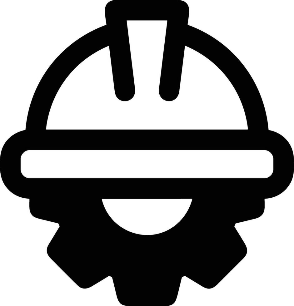 Safety helmet icon symbol image vector. Illustration of the head protector industrial engineer worker design image vector