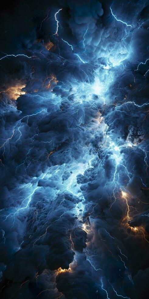 Thunder, Boca Thunder background. Generative AI photo