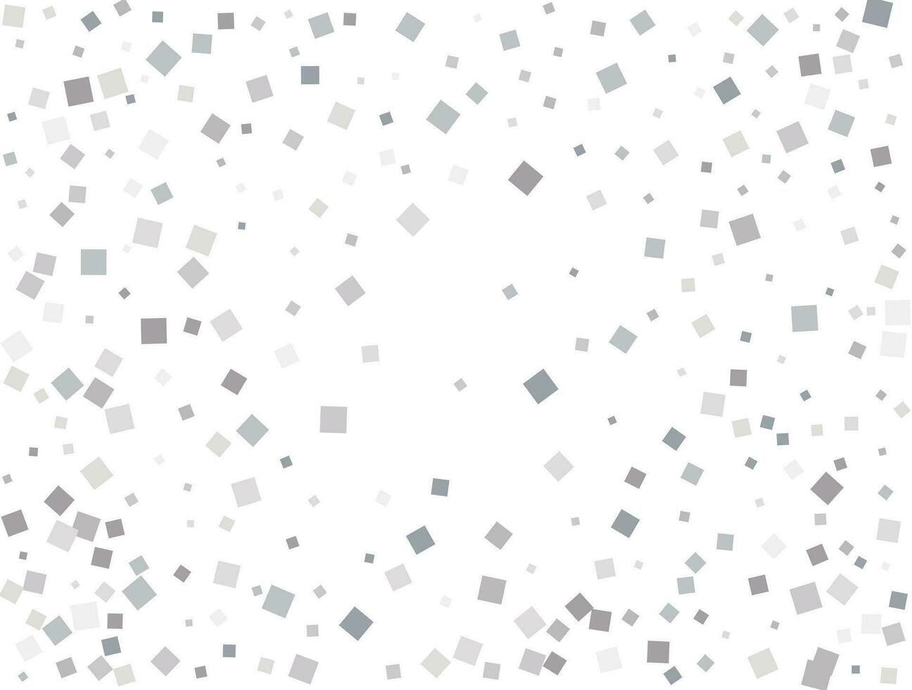 Light silver glitter confetti background. White holiday texture. vector