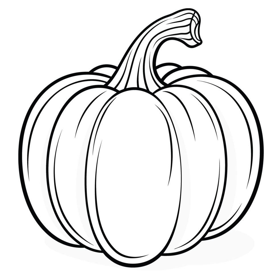 Beautiful Halloween Pumpking Clipart - Ai Generative png