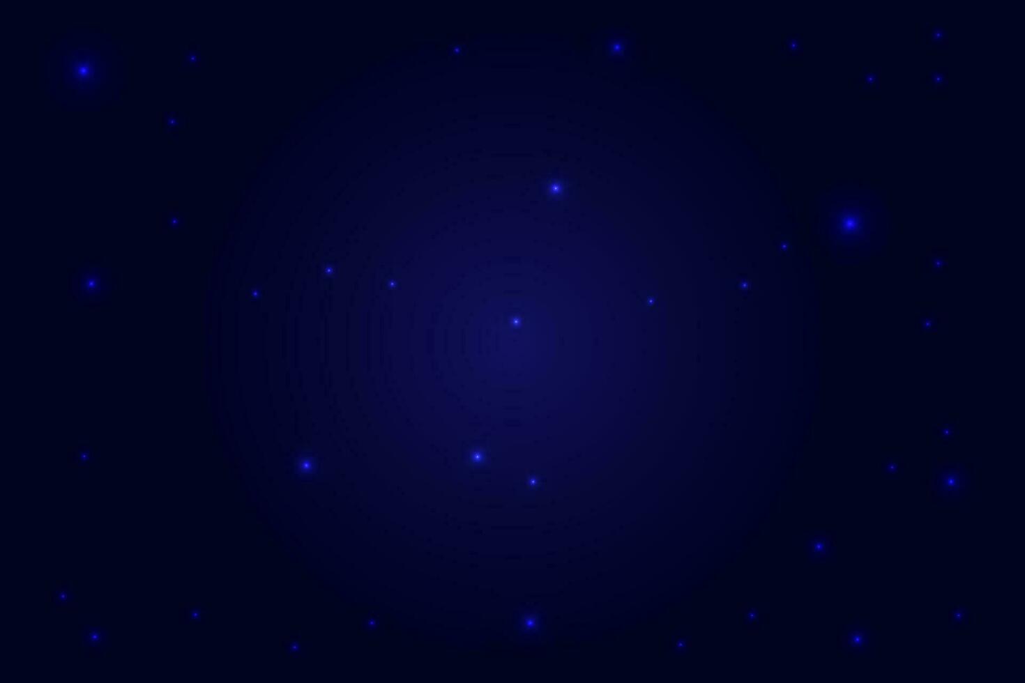 Abstract Galaxy Background Vector Illustration. Night Cosmic Space Sky With Shining Stars. Starry Light, Milky Way Backdrop. Stardust In Universal Banner
