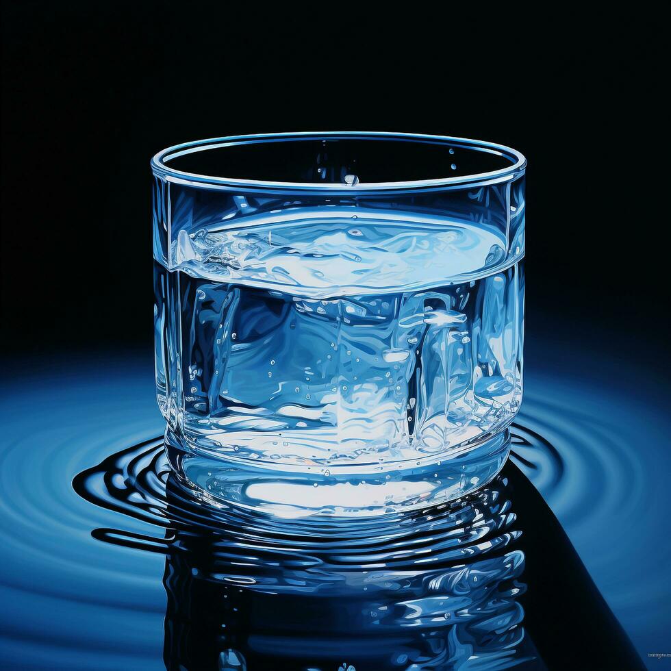 glass of water photo