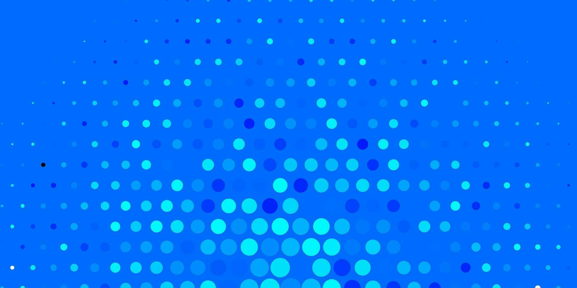 Dark BLUE vector background with spots.
