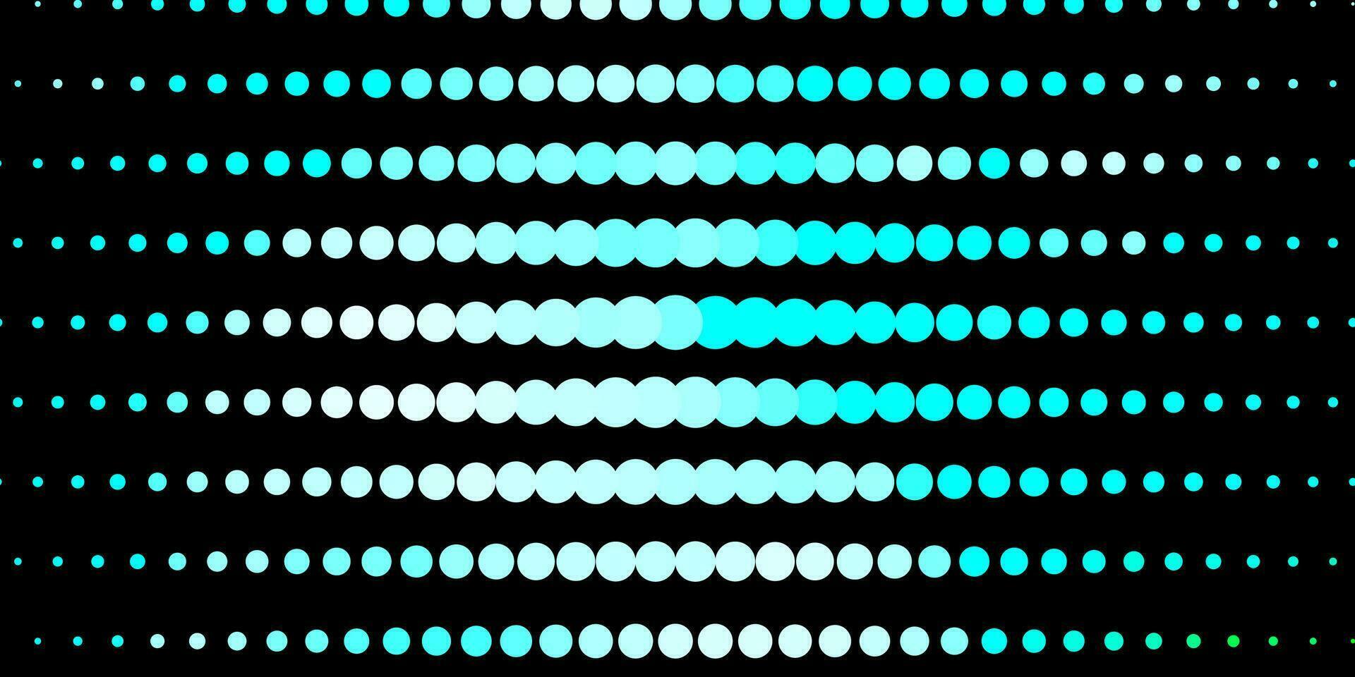 Light Blue, Green vector background with circles.