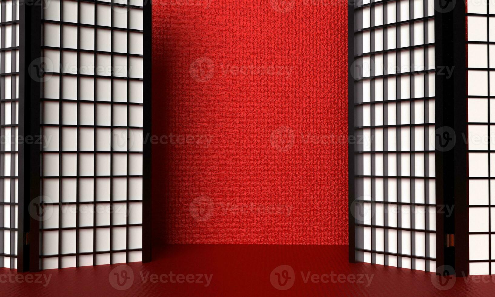red pink orange gradient color japan china window door empty blank symbol decoration ornament happy chinese new year 2023 2024 number dragon character zodiac culture asia celebration holiday festival photo