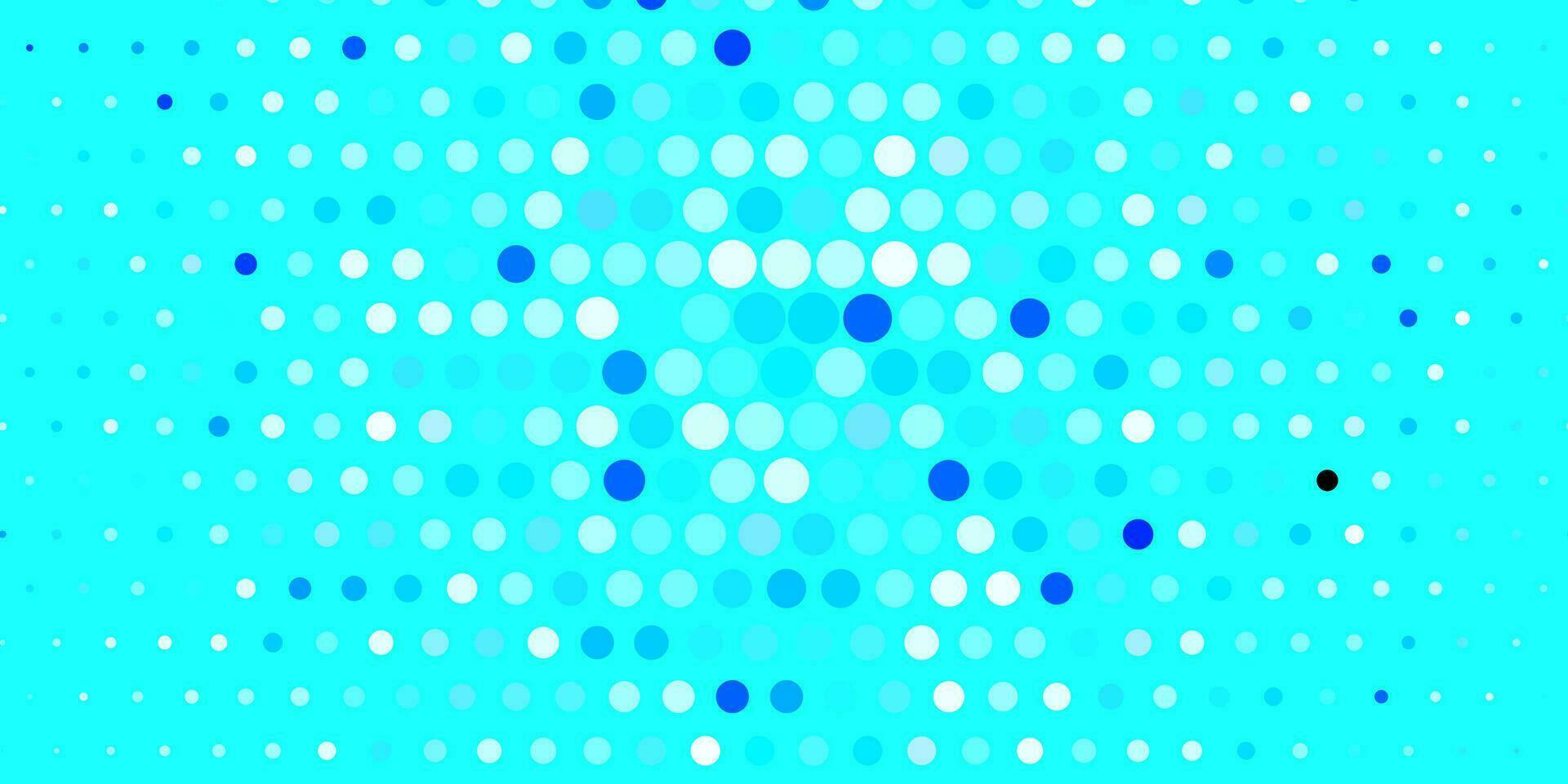 Dark BLUE vector background with spots.