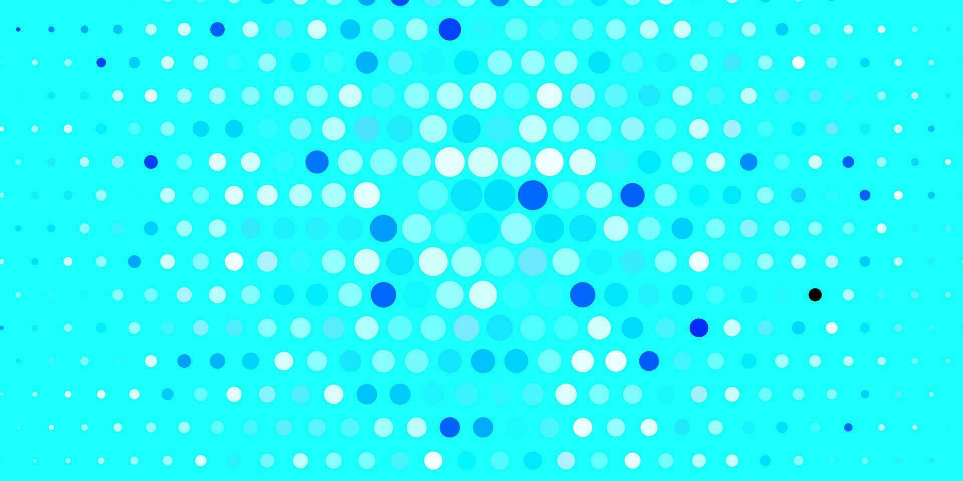 Dark BLUE vector background with spots.