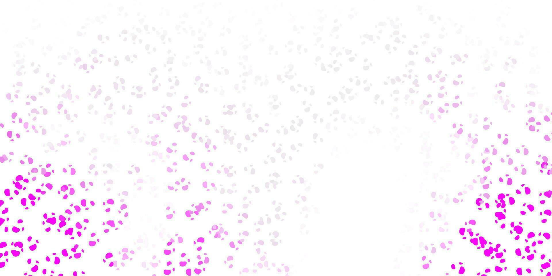 Light pink vector template with abstract forms.