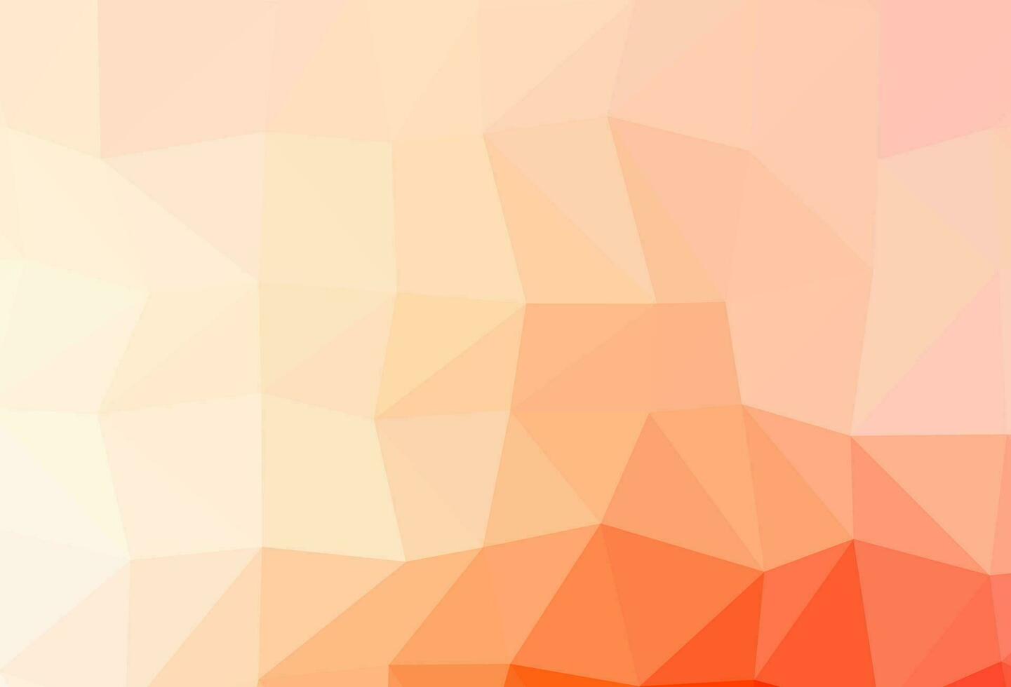 Light Red vector abstract polygonal layout.