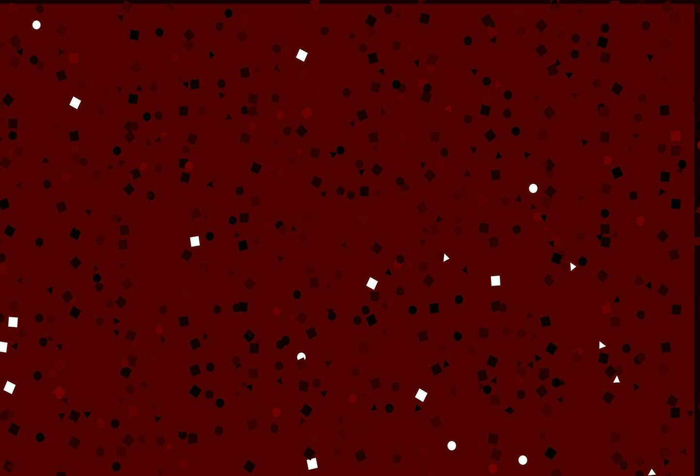 Light Red vector texture in poly style with circles, cubes.