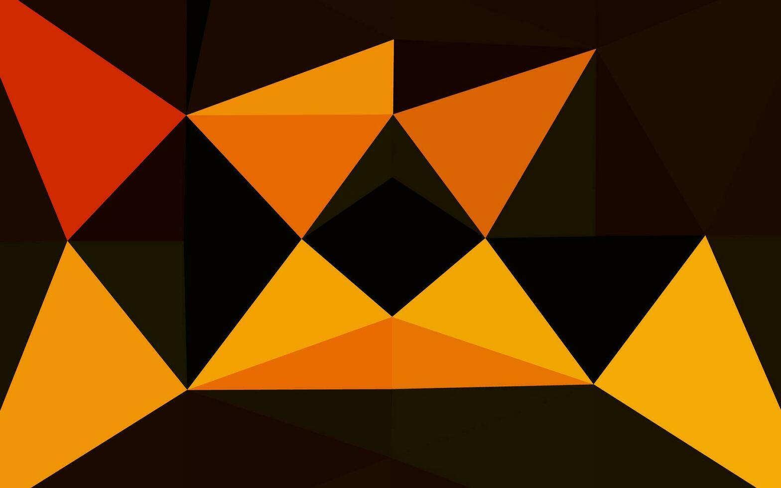 Light Orange vector polygon abstract layout.