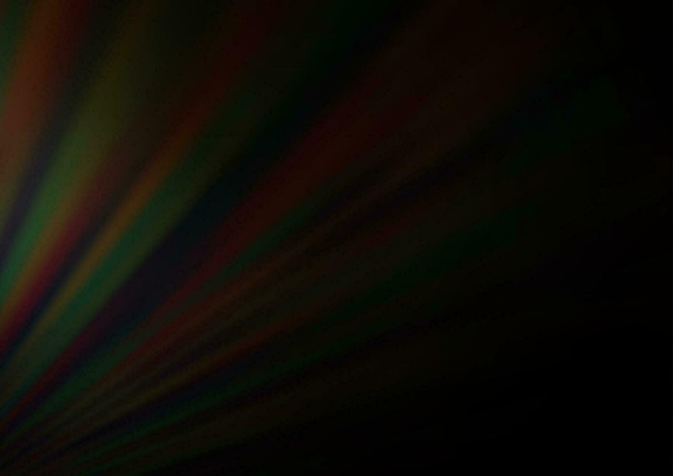 Dark Black vector abstract blurred template.