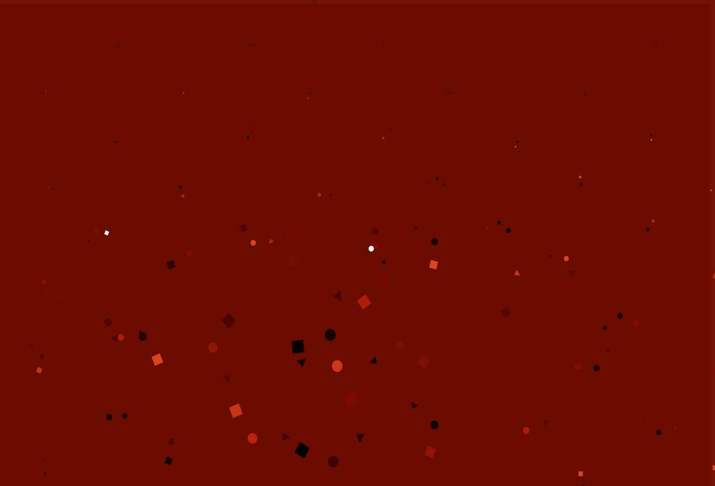 Light Red vector background with triangles, circles, cubes.