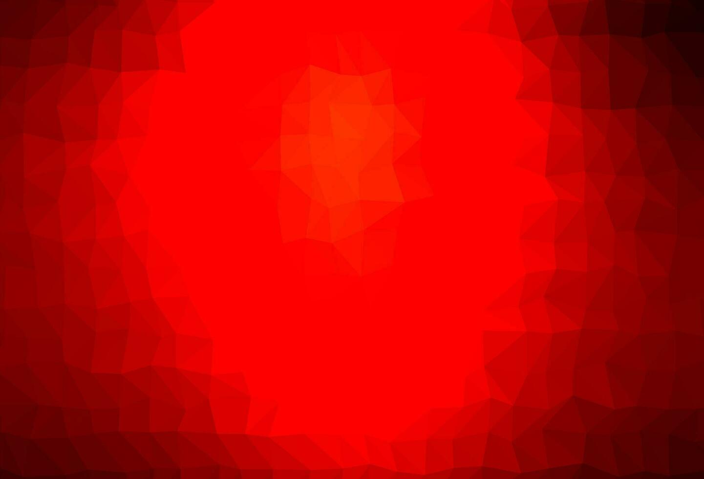 Light Red vector triangle mosaic template.