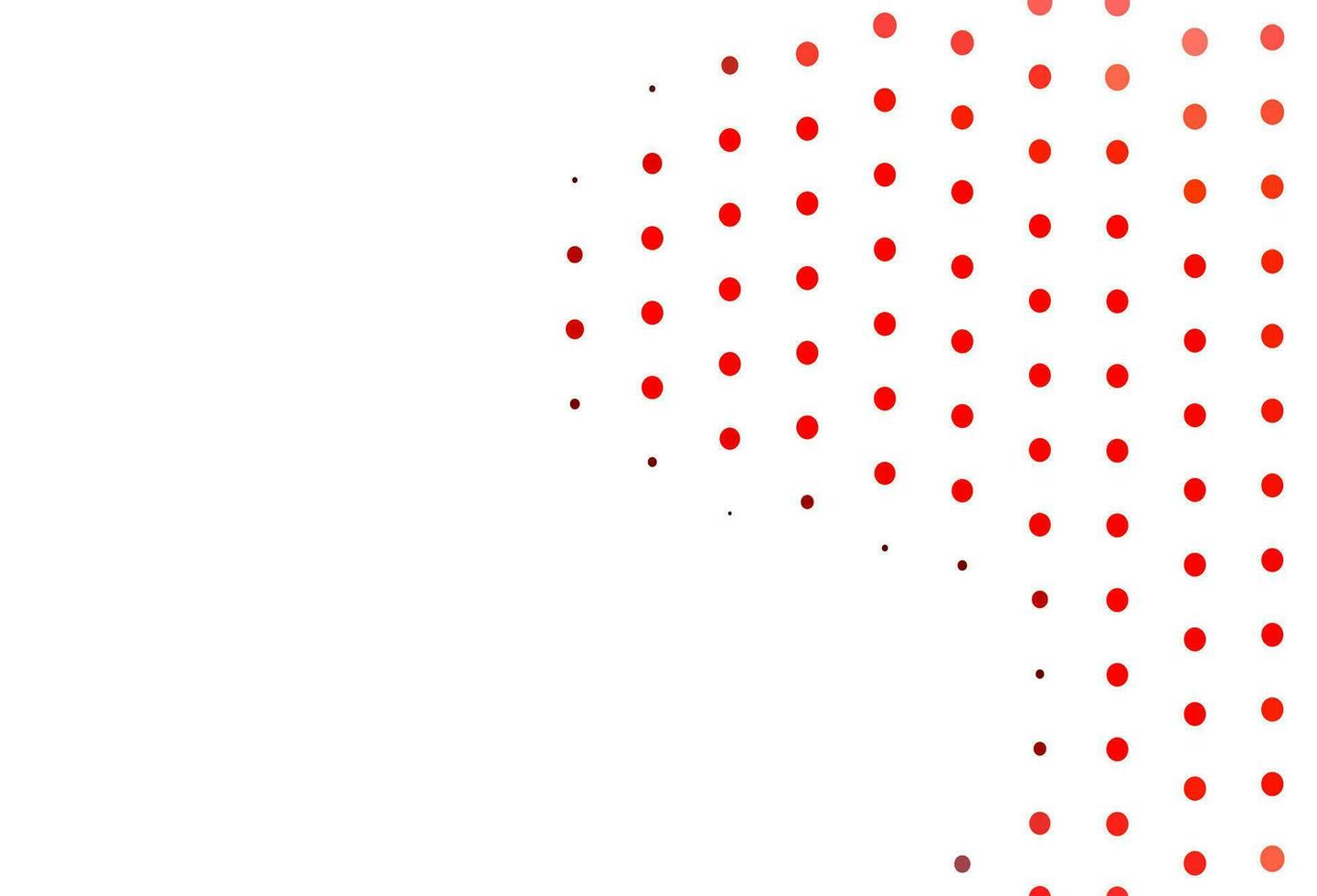 Light Red vector pattern with spheres.