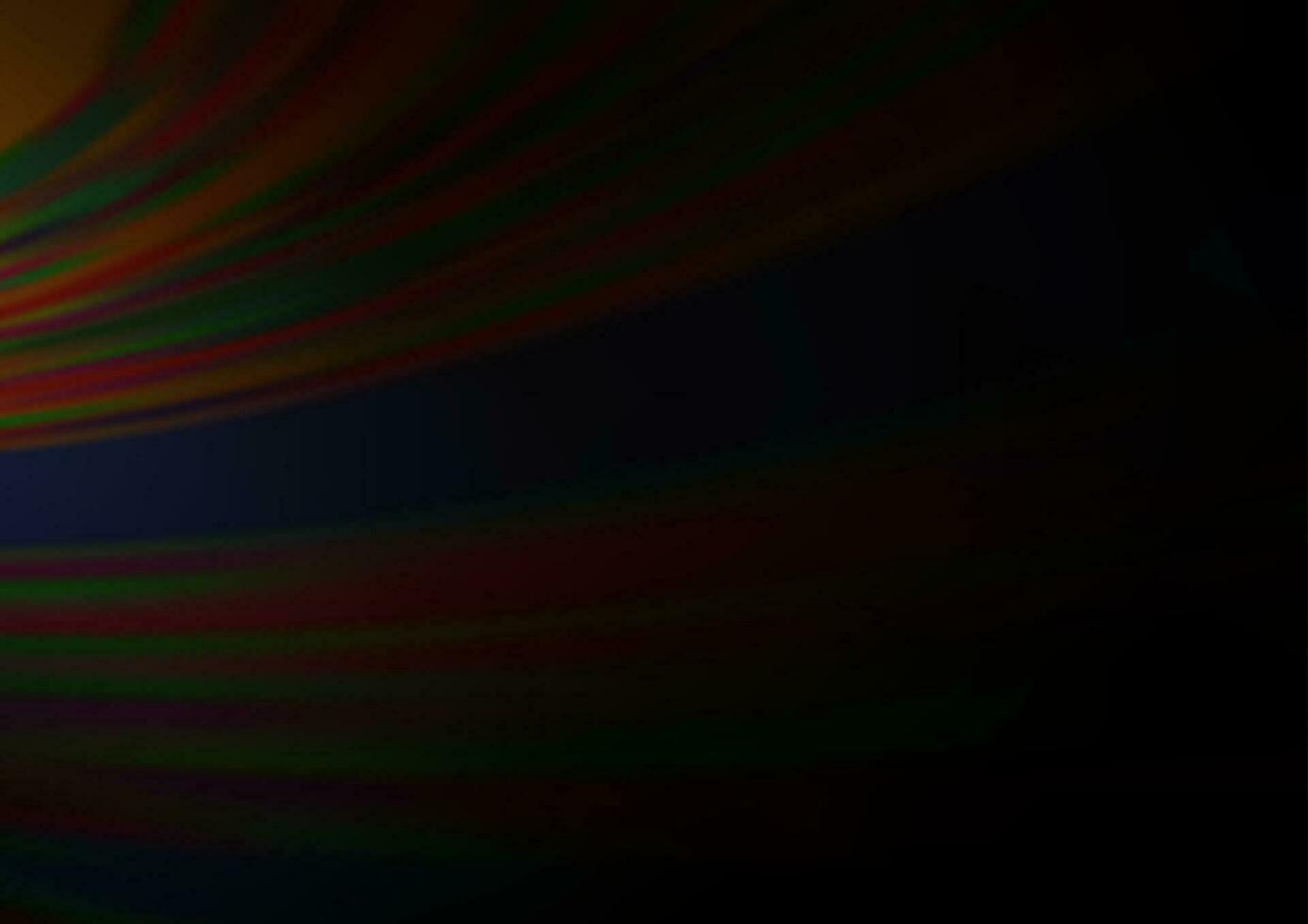 Dark Black vector abstract blurred pattern.