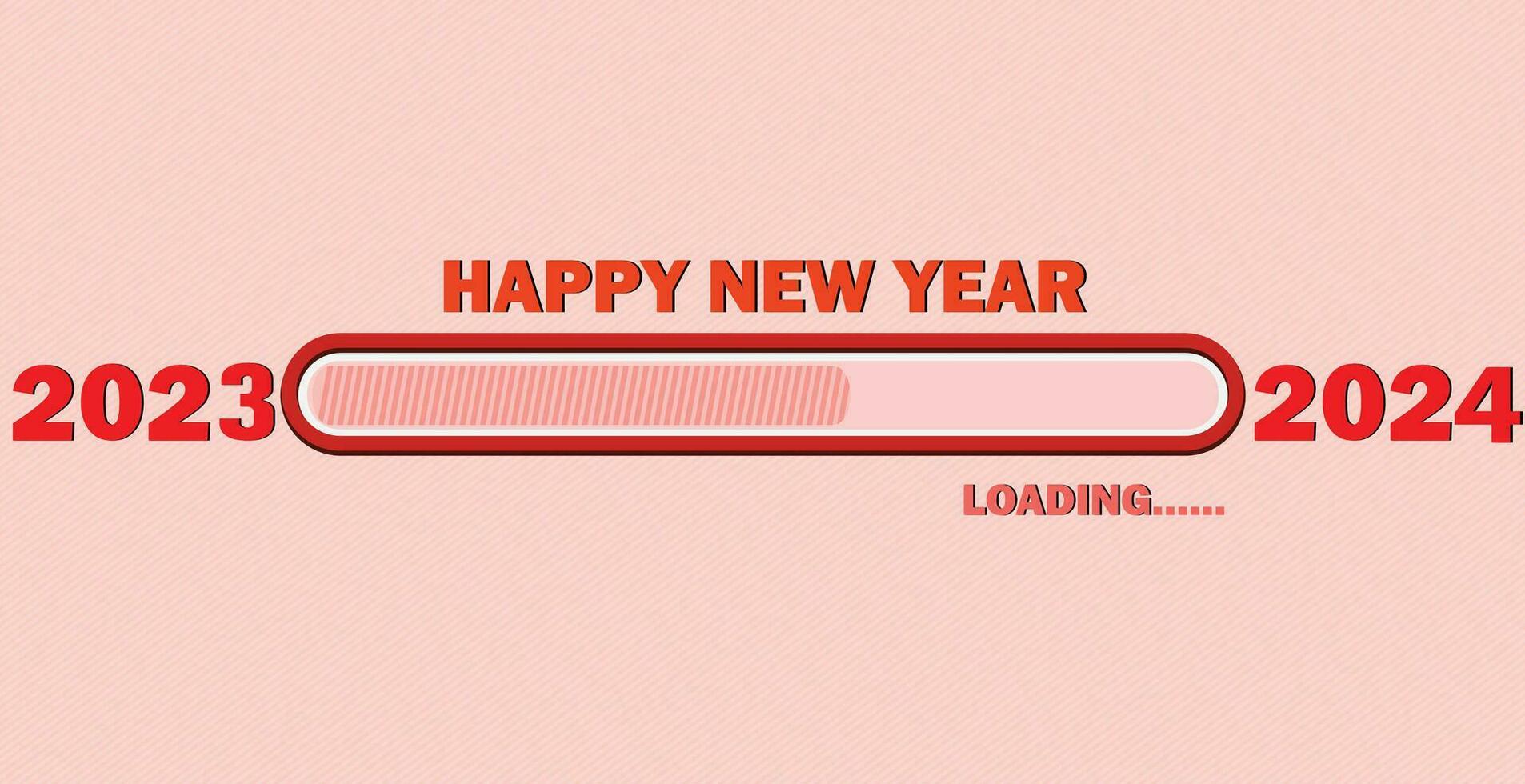 Vecter of loading with new year 2023 bar.Transfer Download to 2024 year.Digital data,circuit board, Scientific,technology.Vecter digital art and  new year 2024 concept. vector