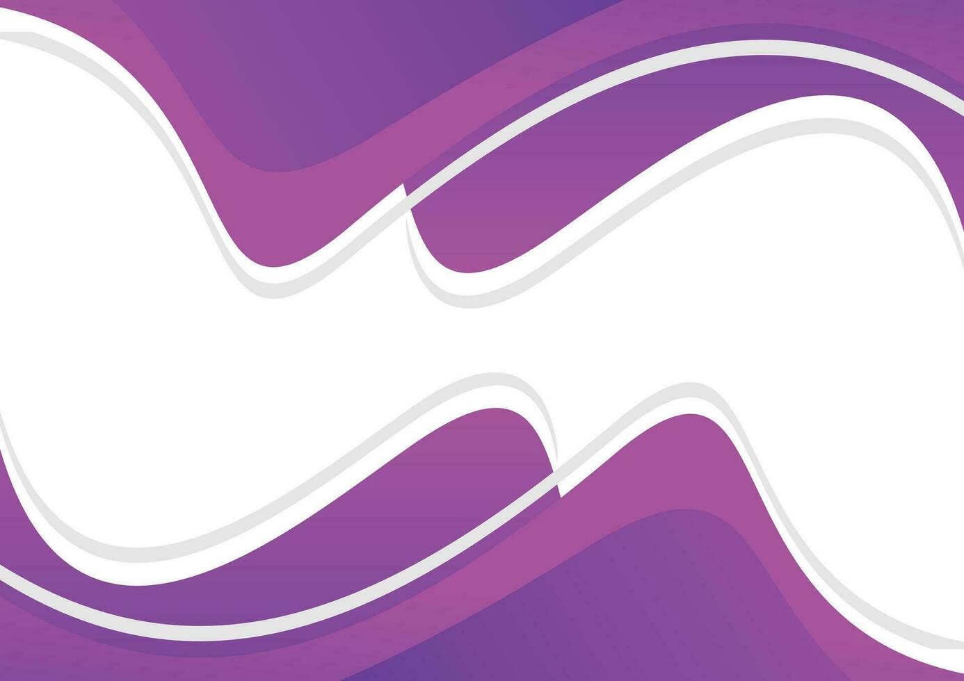 abstract wave gradient white background design vector